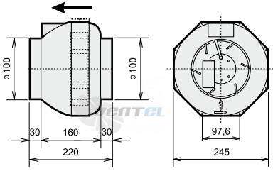 Rosenberg RS 100L - описание, технические характеристики, графики